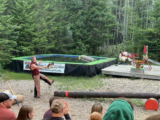 Timber Tina's Great Maine Lumberjack Show by null
