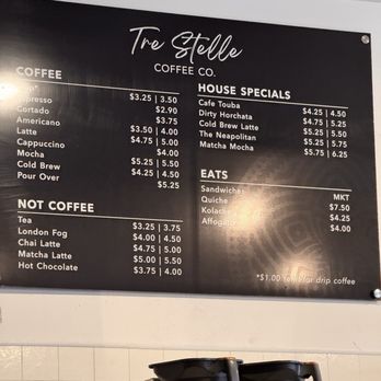 Tre Stelle Coffee - Menu - Coffee & Tea Near Me - Dallas, Texas Tre Stelle Coffee - Menu - Coffee & Tea Near Me - Dallas, Texas