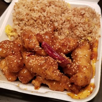 China 1968 - Sesame Chicken Medium Heat Yummy! - Chinese Near Me - El Cajon, California