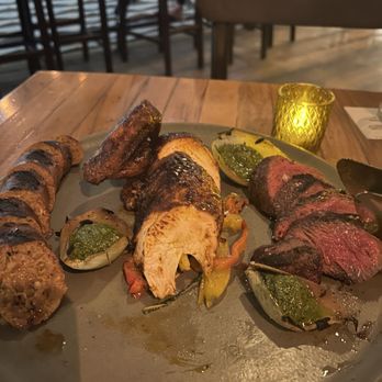Chaak Kitchen - Parrillada Yucatán - steak, chicken, sausage - Cocktail Bars Near Me - Tustin, California