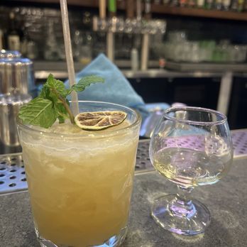 The Cantina - Tiki 1944 Mai Tai - Jamaican rum, Martinique Agricola rhum, orange curaçao, orgeat, syrup. - Cocktail Bars Near Me - Los Gatos, California