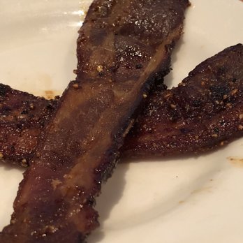 Whiskey Cake - Thick cut bacon (Great for Adults, may be too spicy for kids) - New American Near Me - Plano, Texas