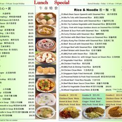 New Ginger & Soy Restaurant - Special Lunch 11/2024