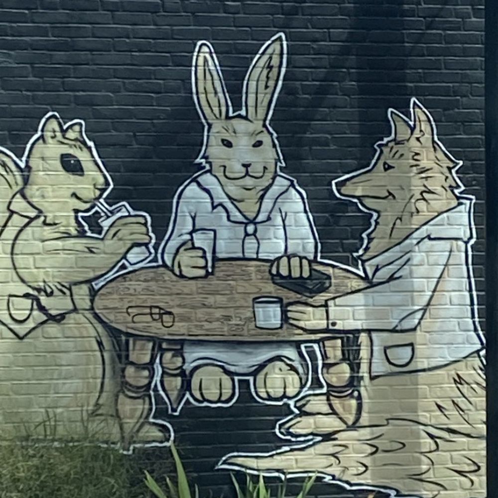 Coffee Drinking Animals - Public Art Near Me - Louisville, Kentucky