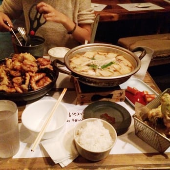 Take31 - Dinner for two small girls...we obviously over ordered. - Korean Near Me - New York, New York Take31 - Dinner for two small girls...we obviously over ordered. - Korean Near Me - New York, New York