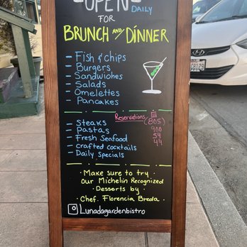 Lunada Garden Bistro - Breakfast & Brunch Near Me - Cayucos, California Lunada Garden Bistro - Breakfast & Brunch Near Me - Cayucos, California