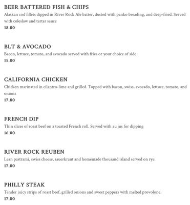 Menu photo 8 River Rock Grill Renton, WA Menu photo 8 River Rock Grill Renton, WA