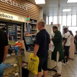 Self-checkout.