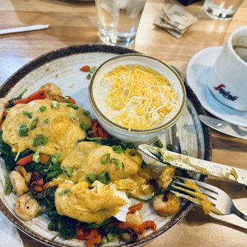 Eggcited Brunch House - Shrimp Bennys - Breakfast & Brunch Near Me - McKinney, Texas