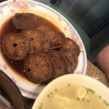 Nanjing Salted Duck - Sweet glutinous rice stuffed lotus root - Chinese Near Me - Rowland Heights, California Nanjing Salted Duck - Sweet glutinous rice stuffed lotus root - Chinese Near Me - Rowland Heights, California