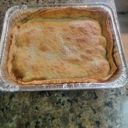 Peach cobbler