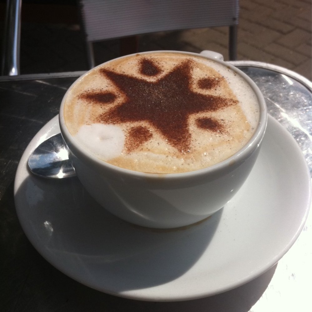 North Star Delicatessen - Cappuccino in the sunshine! - Delis Near Me - Manchester, XGM