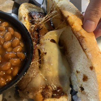 Big Blue Smokehouse - Brisket melt - Barbeque Near Me - Hazard, Kentucky