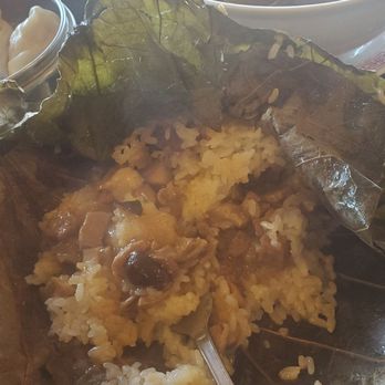 Imperial Mandarin Restaurant - Sticky rice wrapped in Lotus leaf - Dim Sum Near Me - San Diego, California