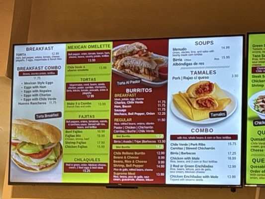 Menu photo 1 La Mejor Fresh Grill Visalia, CA Menu photo 1 La Mejor Fresh Grill Visalia, CA