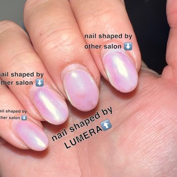 Lumera Nail Salon - I had a nail replaced (middle finger) and in comparison to the other salons shaping, it's so ugly. It looks like i did it myself - Nail Salons Near Me - Chicago, Illinois