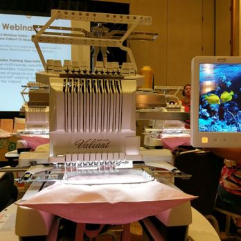 Mr Sewing Machine - We just got back from Baby Lock Tech 2016 and have so much to share about the new Baby Lock Valient 10 needle. - Appliances & Repair Near Me - Dallas, Texas Mr Sewing Machine - We just got back from Baby Lock Tech 2016 and have so much to share about the new Baby Lock Valient 10 needle. - Appliances & Repair Near Me - Dallas, Texas
