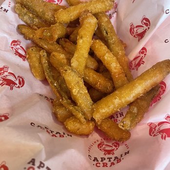 Captain Crab - Fried pickles - Seafood Near Me - Elk Grove, California