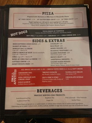 Menu photo 4 The Cellar at Creekside Mayer, AZ