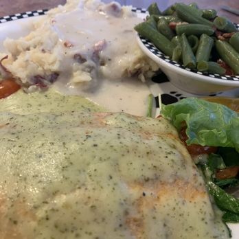 Black Bear Diner Goodyear - Blackened Pesto Salmon (960 cals.) - American Near Me - Goodyear, Arizona