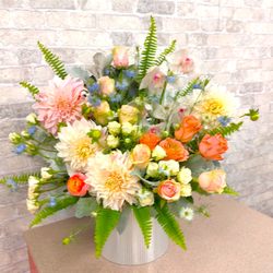 O'Flowers - grand opening bouquet in a hat box