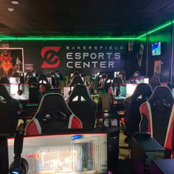 Bakersfield ESports Center - Here's a section with all the computers!