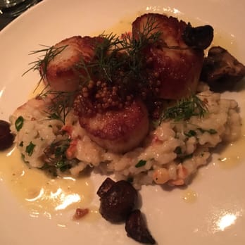 Dakota - Out of this world scallops on a bed of lobster risotto - Music Venues Near Me - Minneapolis, Minnesota