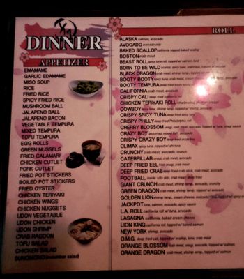 Menu photo 6 You Me Sushi Fresno, CA