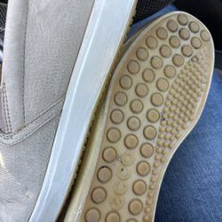 Eastgate Shoe Repair - Dirty shoes.
