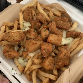 H Brothers - Country Poutine Fries! Yuuum (gravy was not poured on top yet) - Comfort Food Near Me - Escondido, California H Brothers - Country Poutine Fries! Yuuum (gravy was not poured on top yet) - Comfort Food Near Me - Escondido, California