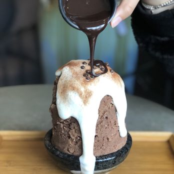 Bingsu Bean - Black Chocolate Cake Bingsu ($12.95 + tax) - Desserts Near Me - Toronto, Ontario Bingsu Bean - Black Chocolate Cake Bingsu ($12.95 + tax) - Desserts Near Me - Toronto, Ontario