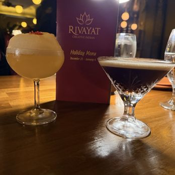 Rivayat - Cocktails - Indian Near Me - Charleston, South Carolina