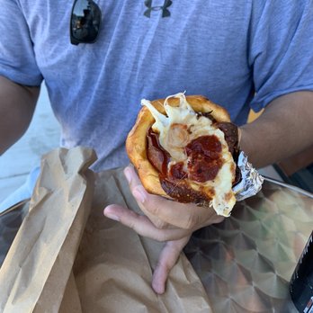 Coned Pizza - Meat cone - Food Trucks Near Me