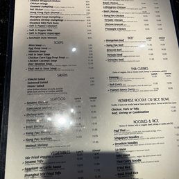 Menu Menu