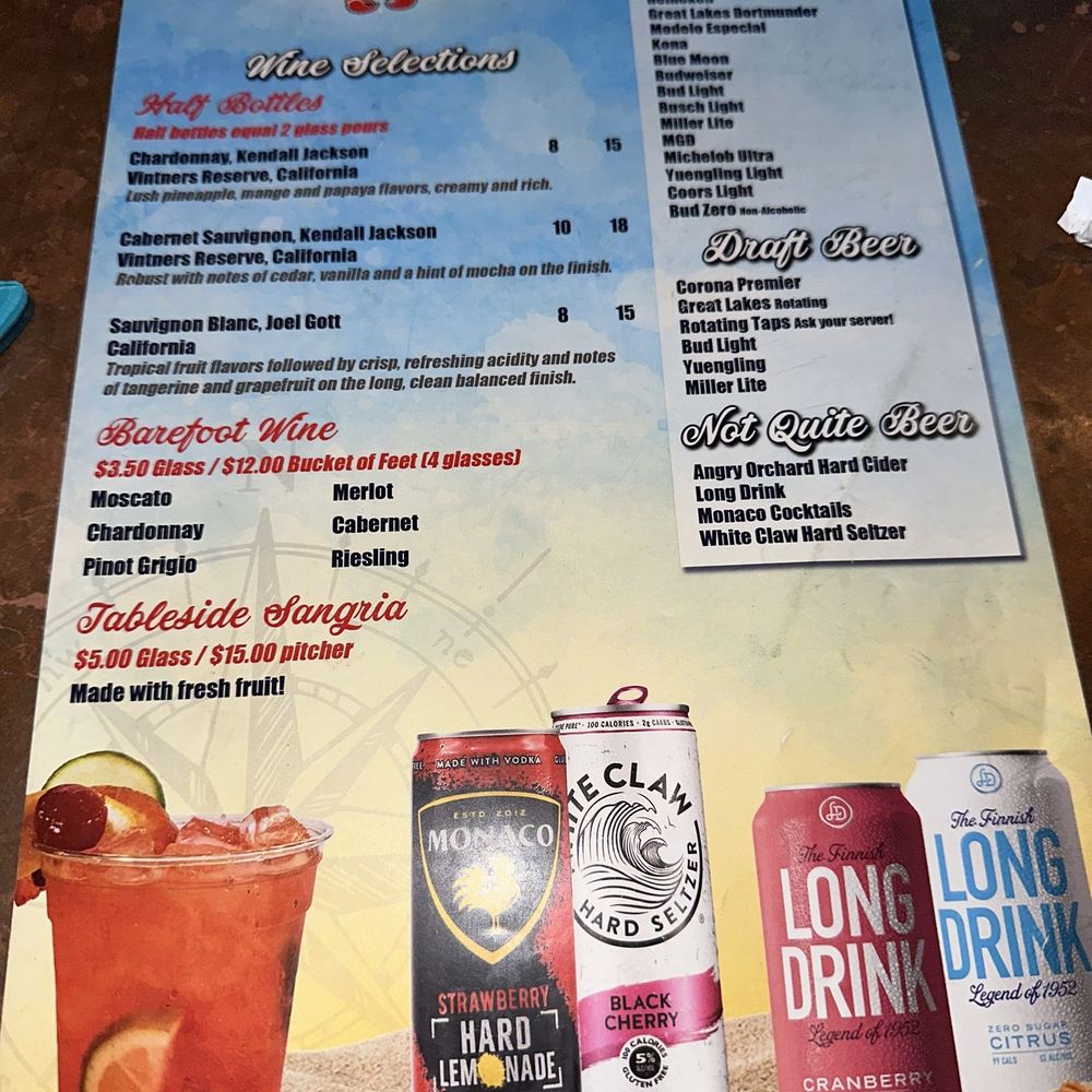 Crabby Joe's Dockside - Menu - Sports Bars Near Me - Lakeside Marblehead, Ohio Crabby Joe's Dockside - Menu - Sports Bars Near Me - Lakeside Marblehead, Ohio