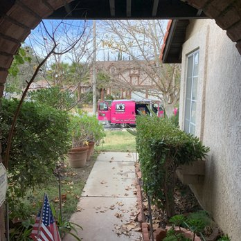 Pinks Carpet and Tile Cleaning - Utilizing powerful suction equipment from their van delivers high temperature cleaning solution, with powerful extraction. - Carpet Cleaning Near Me