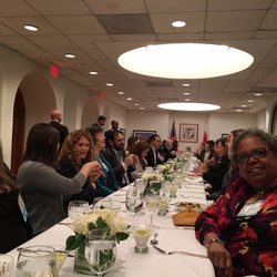 Embassy of the Kingdom of Bahrain - Dinner at Embassy of the Kingdom of Bahrain with Ambassador Rashid bin Abdullah Al Khalifa