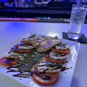 Bonjour Main - Order this!  Pesto Caprese Salad with Chicken - Breakfast & Brunch Near Me - Greenville, South Carolina