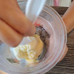 Ice cream is one of their toppings!