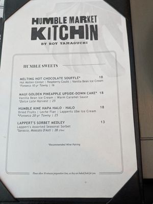 Menu photo 2 Humble Market Kitchin Kihei, HI