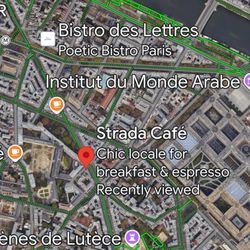 Strada Café - Location