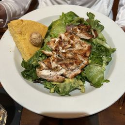 Grilled Chicken Salad with Honey Mustard Dressing