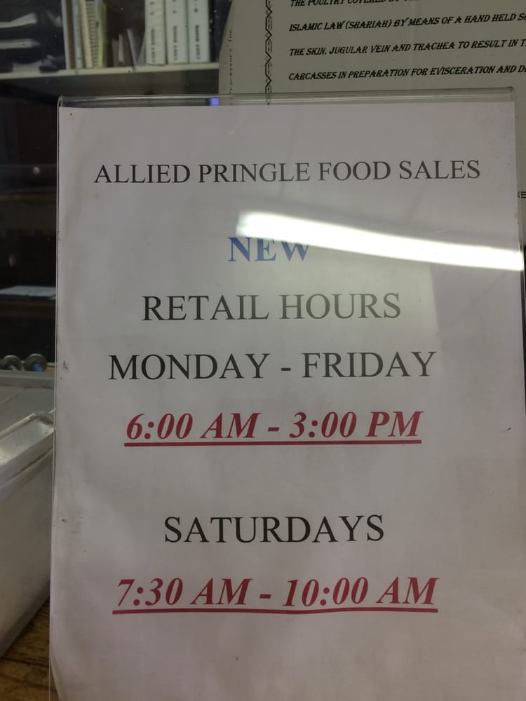 Allied Pringle Food Sales Logo