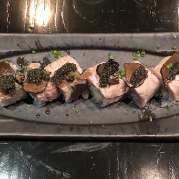 Oishii Boston - Toro Truffle Maki - Japanese Near Me - Boston, Massachusetts Oishii Boston - Toro Truffle Maki - Japanese Near Me - Boston, Massachusetts