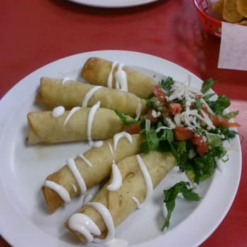 Salsa Mexican Grill - Yummy happy hour bar flautas ^.^ - Mexican Near Me - Concord, California