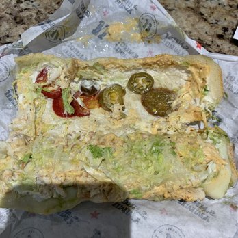 Jimmy John's - Limited time rotisserie chicken sandwich that definitely doesn't look like the picture. - Sandwiches Near Me - Visalia, California