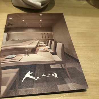 Kenzo Napa - They give you a little book and inside, there are pics of dishes you ate. - Sushi Bars Near Me - Napa, California Kenzo Napa - They give you a little book and inside, there are pics of dishes you ate. - Sushi Bars Near Me - Napa, California