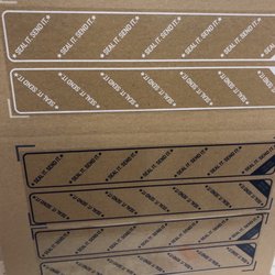 U S Post Office - Smart idea - boxes that come with tape, medium size cost $4, 1.6.2020.