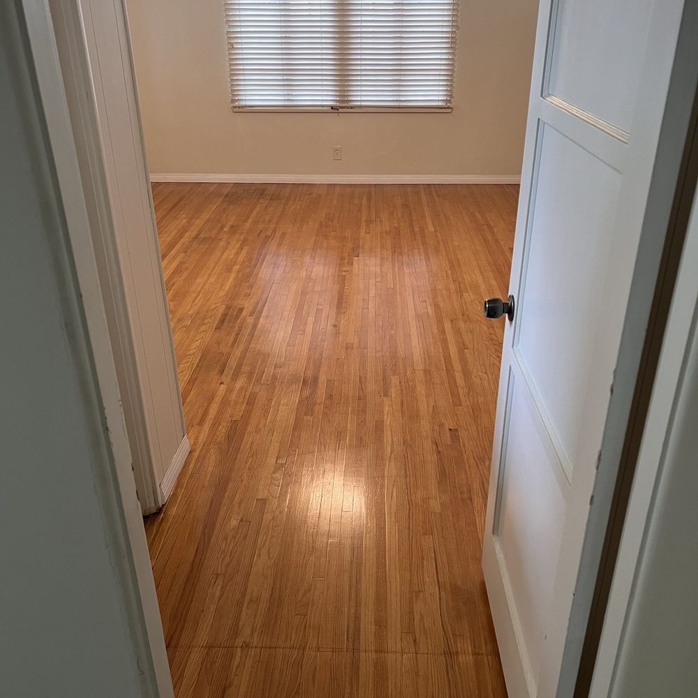 Walk On Wood - Protecting the existing 1930's flooring while we push back a full restoration in a few years. - Flooring Near Me - Ontario, California