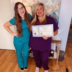 Indianapolis Microblading - Me & The Queen on graduation day